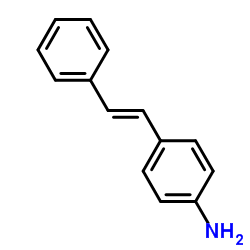 4-[(E)-2-Phenylvinyl]aniline Structure