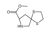 methyl (8S)-1,4-dithia-7-azaspiro[4.4]nonane-8-carboxylate Structure