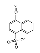 4-sulfo-naphthalene-1-diazonium-betaine Structure
