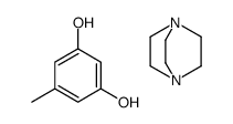 1,4-diazabicyclo[2.2.2]octane,5-methylbenzene-1,3-diol Structure