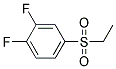 1,2-DIFLUORO-4-ETHYLSULFONYLBENZENE structure