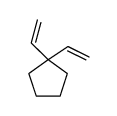 1,1-Diethenylcyclopentane结构式