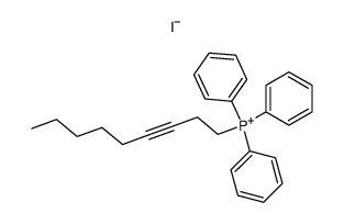 (3-nonyn-1-yl)triphenylphosphonium iodide Structure