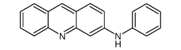 acridin-3-yl-phenyl-amine Structure