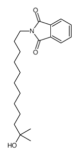 2-(11-hydroxy-11-methyldodecyl)isoindole-1,3-dione Structure