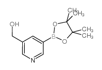 5-(4,4,5,5-Tetramethyl-1,3,2-dioxaborolan-2-yl)-3-pyridinemethanol structure