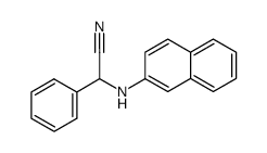 [2]naphthylamino-phenyl-acetonitrile结构式