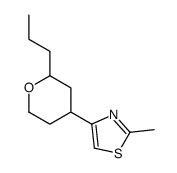 2-methyl-4-(2-propyloxan-4-yl)-1,3-thiazole Structure