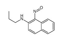 1-nitroso-N-propylnaphthalen-2-amine Structure