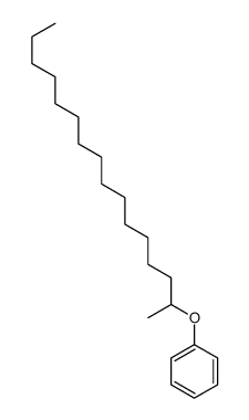 hexadecan-2-yloxybenzene结构式