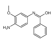 N-(4-amino-3-methoxyphenyl)benzamide结构式