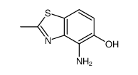 5-Benzothiazolol,4-amino-2-methyl-(7CI) Structure