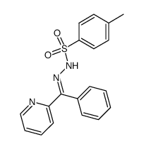 Phenyl-(pyridyl-(2))-keton-p-tosylhydrazon结构式