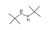 1,2-Di-tert-butyldiphosphane Structure