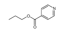 4-Pyridinecarboxylic acid, propyl ester Structure