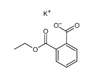 Phthalic acid 1-ethyl 2-potassium salt Structure