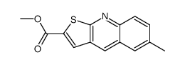 methyl 6-methylthieno[2,3-b]quinoline-2-carboxylate Structure