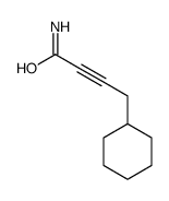 4-cyclohexylbut-2-ynamide结构式