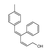 5-(4-methylphenyl)-4-phenylpenta-2,4-dien-1-ol结构式