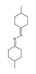bis-(4-methyl-cyclohexylidene)-hydrazine结构式