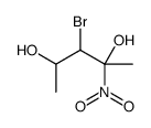 3-bromo-2-nitropentane-2,4-diol结构式