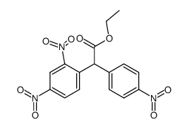 2,4,4'-Trinitro-diphenylessigsaeure-aethylester Structure