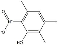 2,3,5-trimethyl-6-nitrophenol structure
