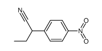 2-(4-nitrophenyl)butanonitrile结构式