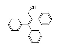 2,3,3-triphenyl-prop-2-en-1-ol Structure