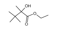 2-hydroxy-2,3,3-trimethyl-butyric acid ethyl ester结构式