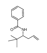 (R)-N-(2,2-dimethylhex-5-en-3-yl)benzamide Structure