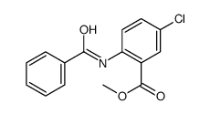 methyl 2-benzamido-5-chlorobenzoate结构式