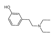 3-(2-(diethylamino)ethyl)phenol Structure