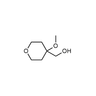 (4-Methoxytetrahydro-2H-pyran-4-yl)methanol Structure