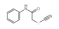 Thiocyanic acid,2-oxo-2-(phenylamino)ethyl ester picture