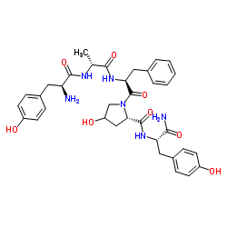 (D-Ala2,Hyp4,Tyr5)-β-Casomorphin (1-5) amide picture