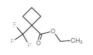 ETHYL 1-(TRIFLUOROMETHYL)CYCLOBUTANECARBOXYLATE structure