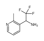 2,2,2-trifluoro-1-(2-methylpyridin-3-yl)ethanamine Structure