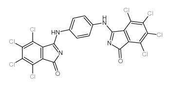 sodium,benzene-1,4-diamine,methanolate,methyl 2,3,4,5-tetrachloro-6-cyanobenzoate Structure