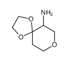 6-Amino-1,4,8-trioxaspiro[4.5]decane Structure