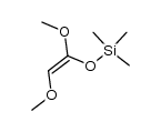 (Z)-α-methoxyketene methyltrimethylsilyl acetal结构式