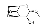 methyl 3,6-anhydro-α-D-talopyranoside结构式