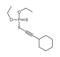 2-cyclohexylethynylsulfanyl-diethoxy-sulfanylidene-λ5-phosphane Structure