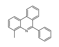 4-methyl-6-phenylphenanthridine结构式