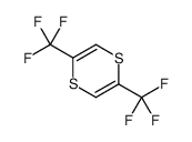 2,5-bis(trifluoromethyl)-1,4-dithiine结构式