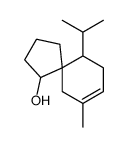 7-methyl-10-propan-2-ylspiro[4.5]dec-7-en-4-ol结构式
