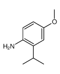 Benzenamine, 4-methoxy-2-(1-methylethyl)- (9CI)结构式