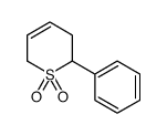 2-phenyl-3,6-dihydro-2H-thiopyran 1,1-dioxide结构式