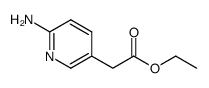 ethyl 2-(6-aminopyridin-3-yl)acetate Structure