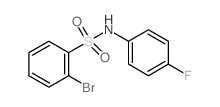 2-Bromo-N-(4-fluorophenyl)benzenesulfonamide图片